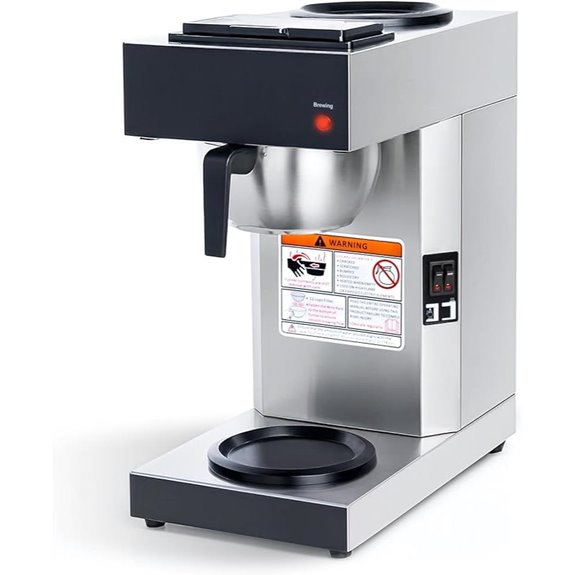 SYBO 12-Cup Commercial Pour Over Coffee Maker