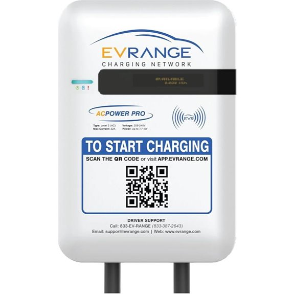 Commercial EV Charging Station with Revenue & Payment Apps