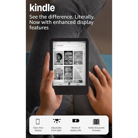 Amazon Kindle 16 GB - Compact Faster Page Turns High Contrast
