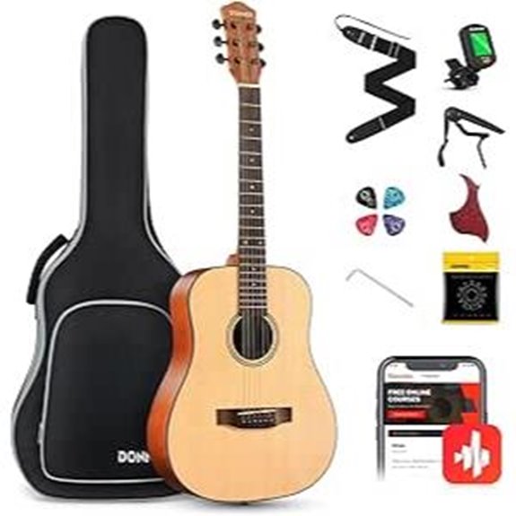 Donner 36 Acoustic Guitar Kit with Accessories
