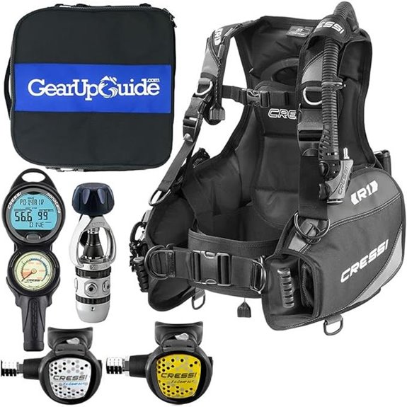 Cressi Essential Scuba Gear Set with Dive Computer