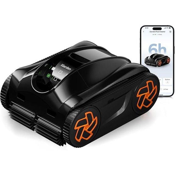 iGarden K60 Cordless Robotic Pool Cleaner