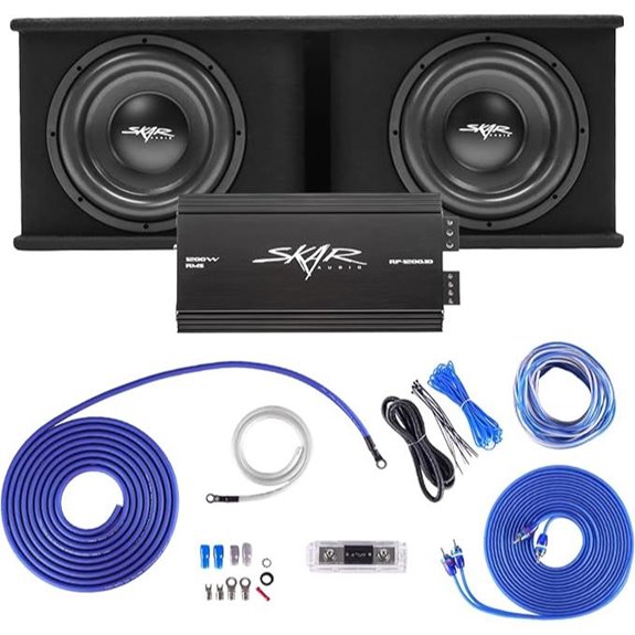 Skar Audio Dual 12 Subwoofer Bass Package