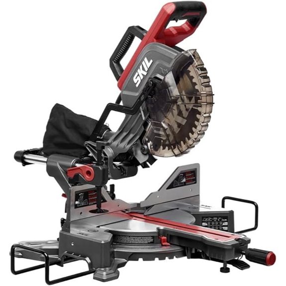 SKIL 10 Dual Bevel Sliding Compound Miter Saw-MS6305-00