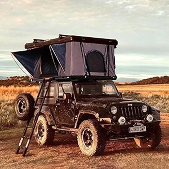 Hard Shell Rooftop Tent for SUVs and Cars