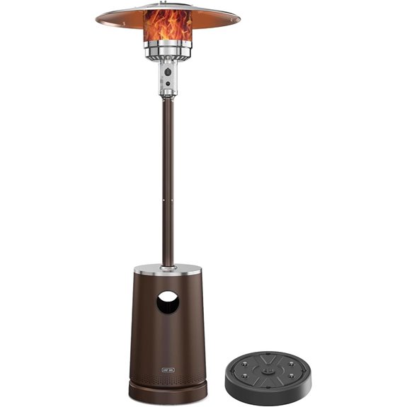 East Oak 50,000 BTU Patio Heater with Sand Box