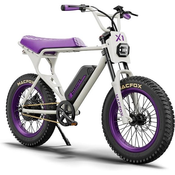 MACFOX X1S Electric Bike for Adults 750W 25 MPH