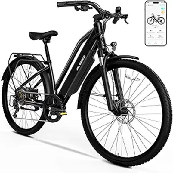 TST Folding Electric Bike for Adults & Teens