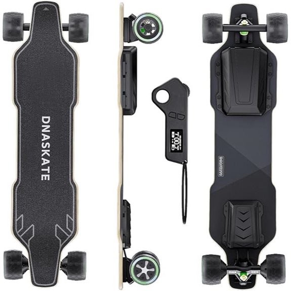 V4 Electric Skateboard with Remote and 28 MPH Speed