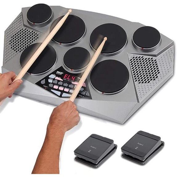 Pyle Pro Electronic Drum Kit with Pads and Controller