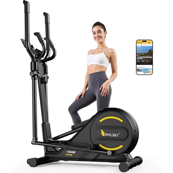 MR. CAPTAIN Elliptical Exercise Machine with Resistance