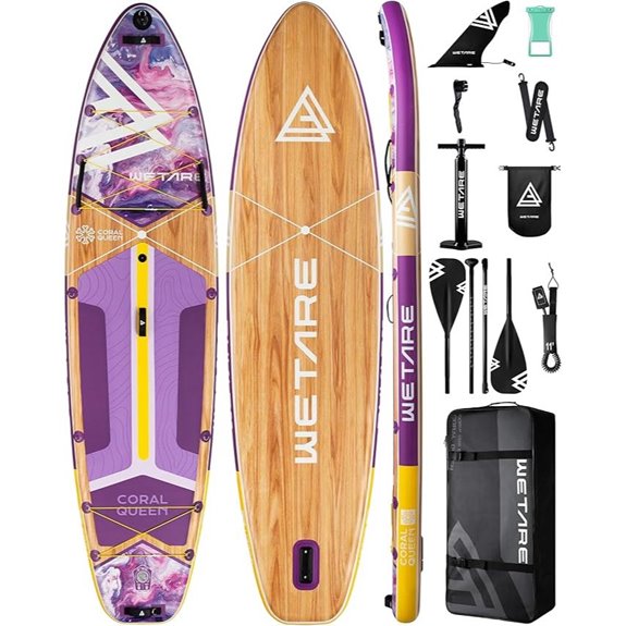 extra wide 11 6 inflatable paddleboard