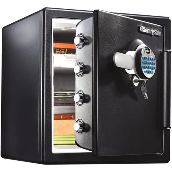 SentrySafe Fireproof Waterproof Home Safe with Biometric