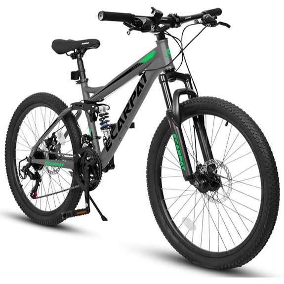 Full Suspension Mountain Bike with Disc Brakes