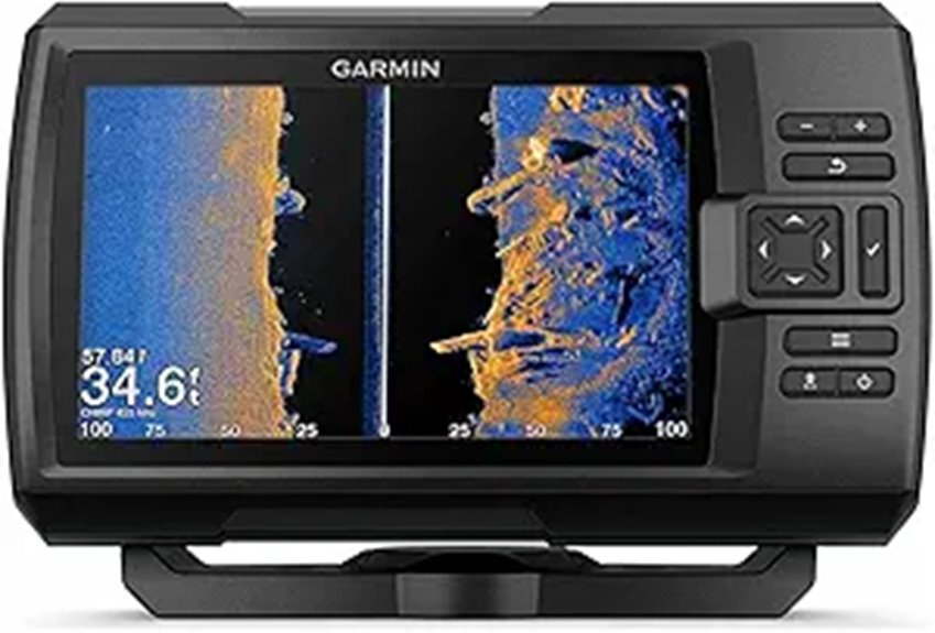 Garmin Striker Vivid 7sv Fishfinder with Transducer