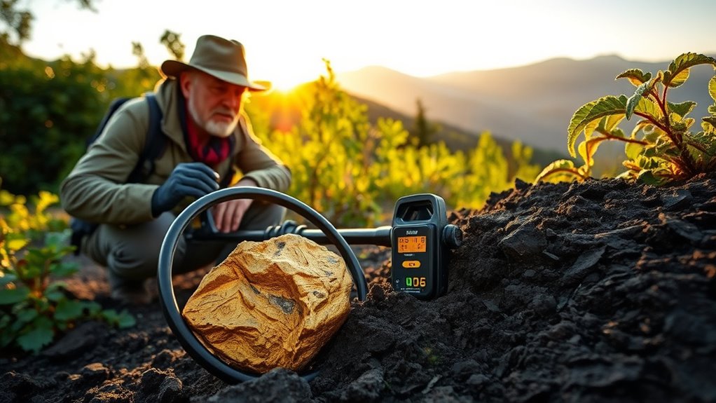 gold detector features and durability