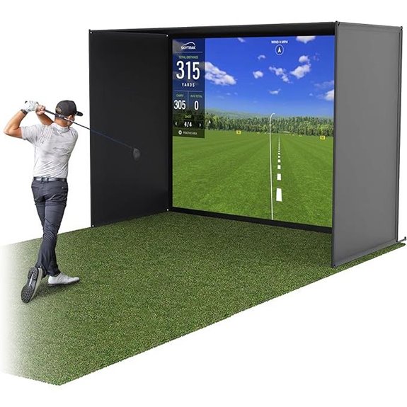 GoSports Golf Simulator Enclosure Nets (Multiple Sizes)
