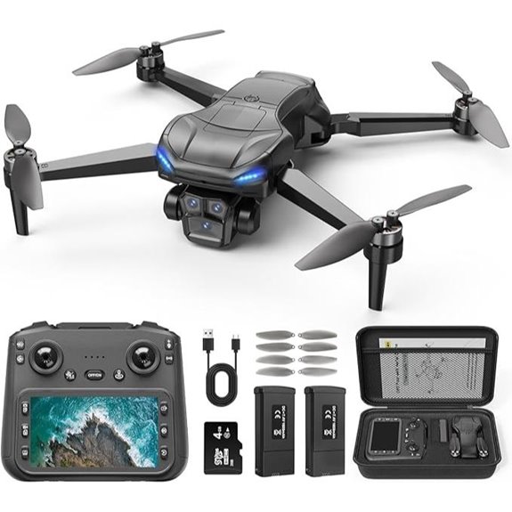 gps enabled drone with 4k camera