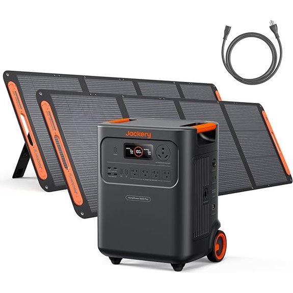 Jackery HomePower 3600 Plus Solar Generator System