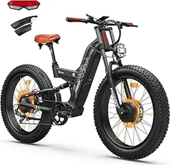 FREESKY 4000W Dual Motor Electric Mountain Bike