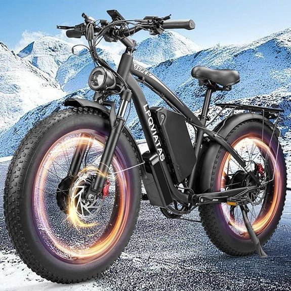 6000W Dual Motor Electric Mountain Bicycle