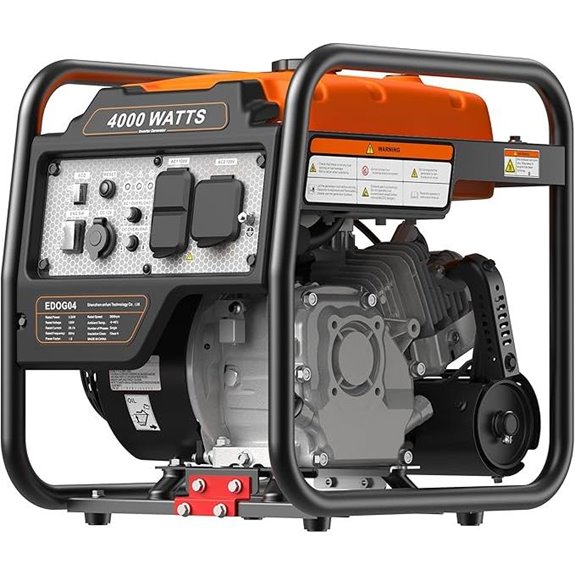 high power portable gas generator