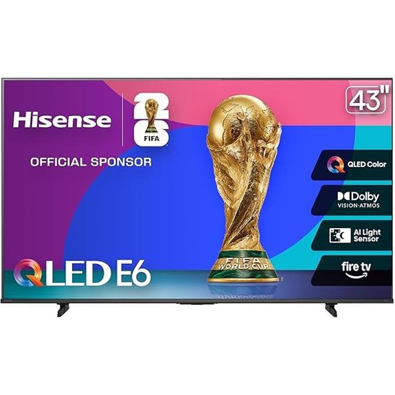 Hisense 43 E6 QLED 4K UHD Smart Fire TV