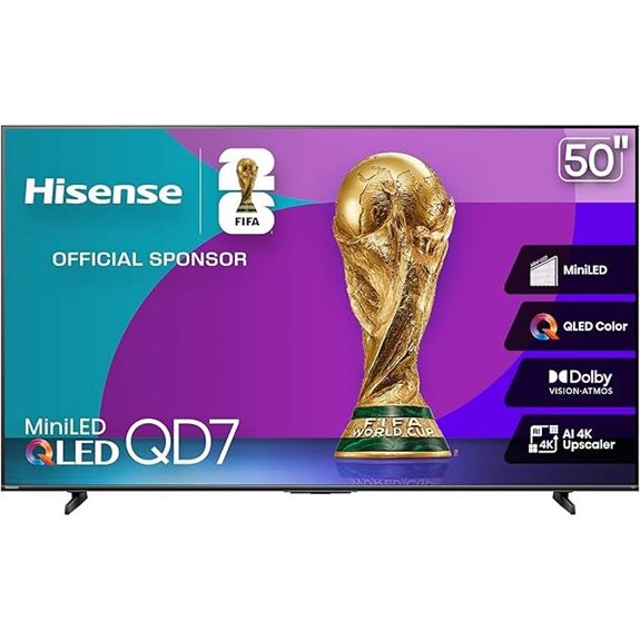 Hisense 50 QD7 Series 4K Mini-LED Smart TV