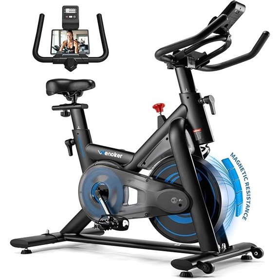 Exercise Bike for Home with Resistance & App Sync