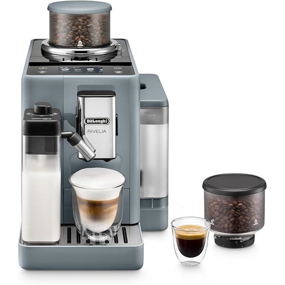 De'Longhi Rivelia Espresso Machine with GrinDer & Frother