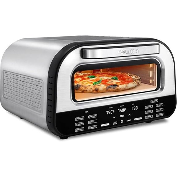 Gourmia Indoor Pizza Oven Air Fryer Toaster