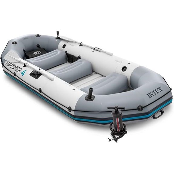 INTEX Mariner 4 Inflatable Boat Set with Accessories