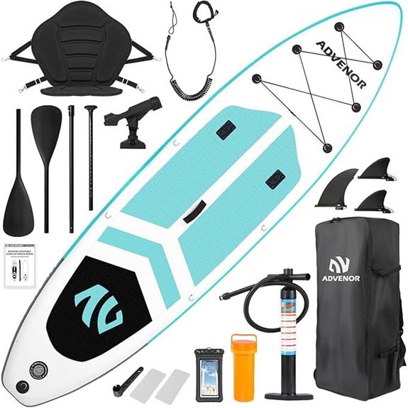 inflatable paddle board kit