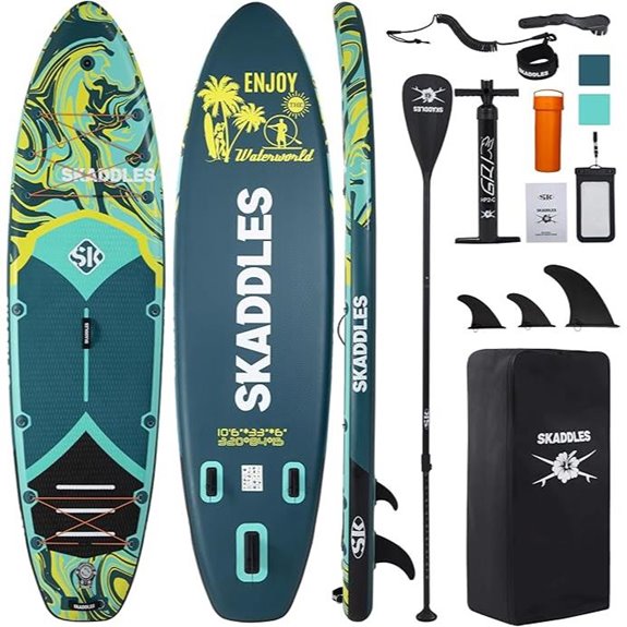 inflatable paddle board set
