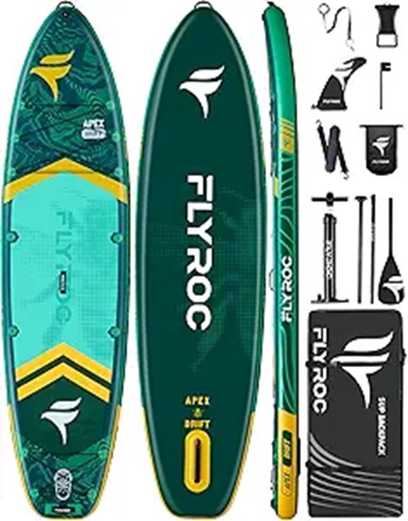 inflatable paddle board set