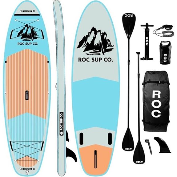 inflatable paddle board set