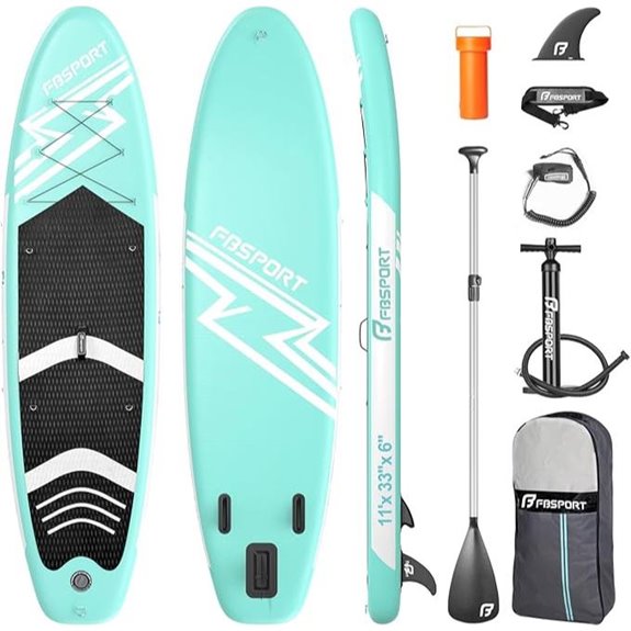 inflatable paddle board set