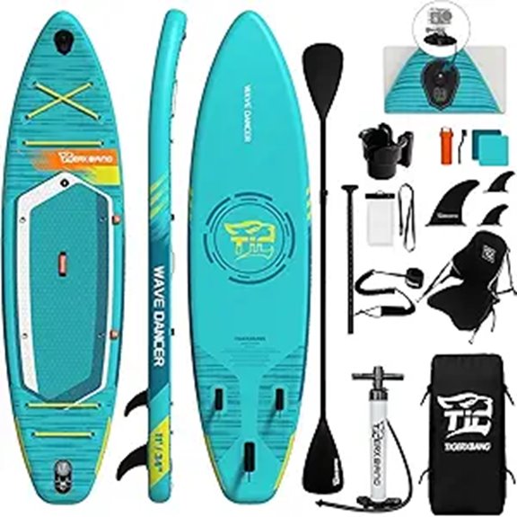 inflatable paddle board set