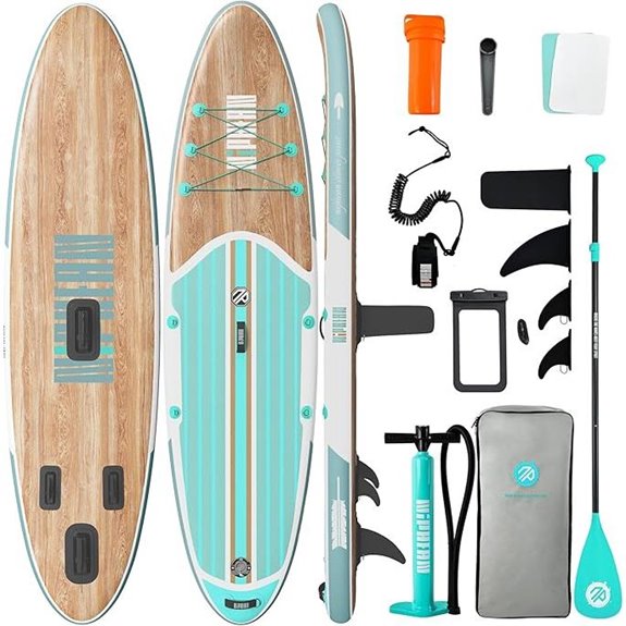inflatable sup board package