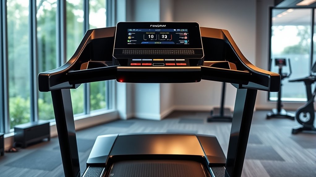 key commercial treadmill features