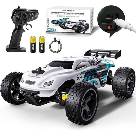 Tecnock RC Car for Kids 1:18 Scale 50 Min Play