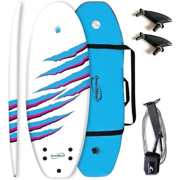 Own The Wave Clawstrike Kids Soft Top Surfboard
