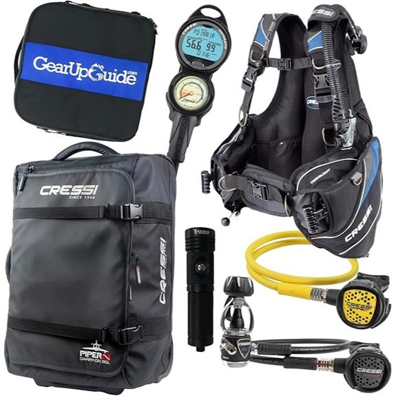 Cressi Travelight Scuba Diving Package