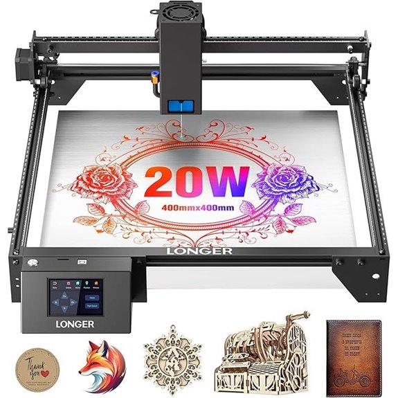 LONGER RAY5 20W Laser Engraver and Cutter