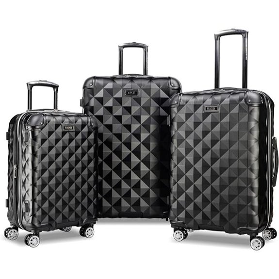Kenneth Cole Diamond Tower 3-Piece Spinner Luggage Set