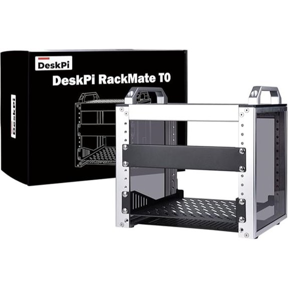 GeeekPi 4U Mini Server Rack for Network Equipment