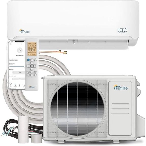 Senville LETO 12K Mini Split Heat Pump