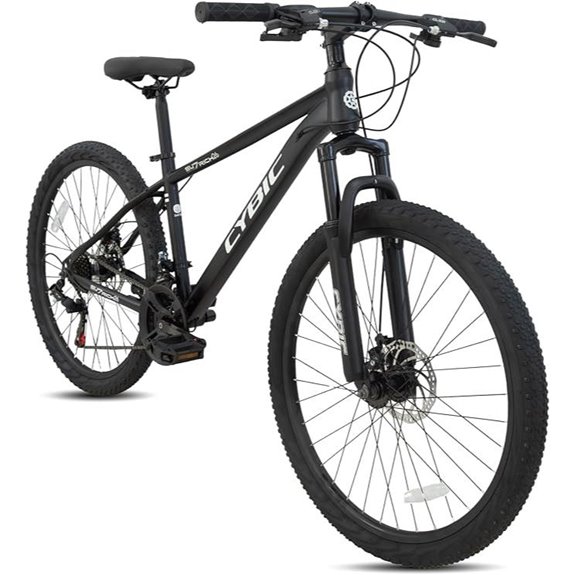 CYBIC Mountain Bike with 21-Speed Disc Front Suspension