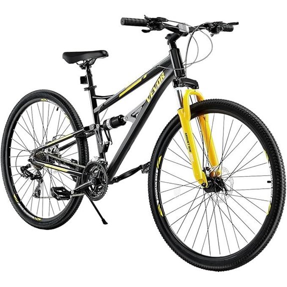 VEVOR Mountain Bike for Men/Women Multiple Sizes 24-Speed