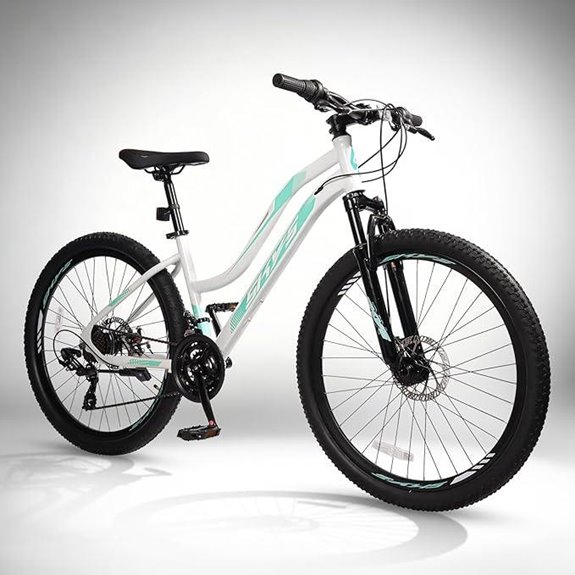 Convend Mountain Bike 24-27.5 Inch 21-Speed Dual Disc